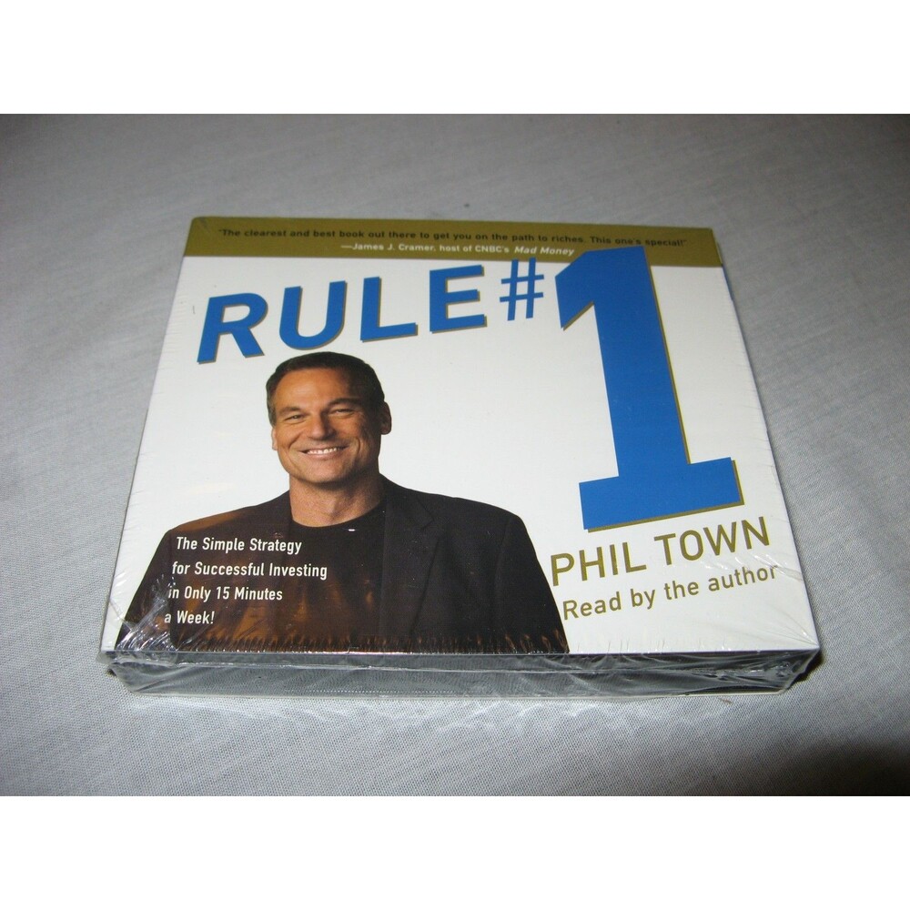 Rule #1 The Simple Strategy for Successful Investing Phil Town 4 CD Set NEW NIB